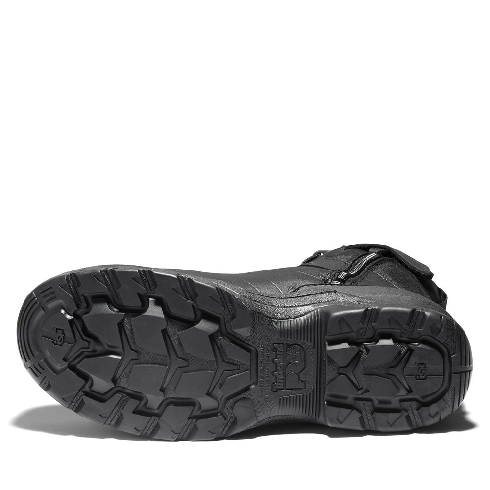 Botas de Trabajo Timberland Hombre Pro® Hypercharge 8\" Comp Toe Negras - Chile YOH-360582